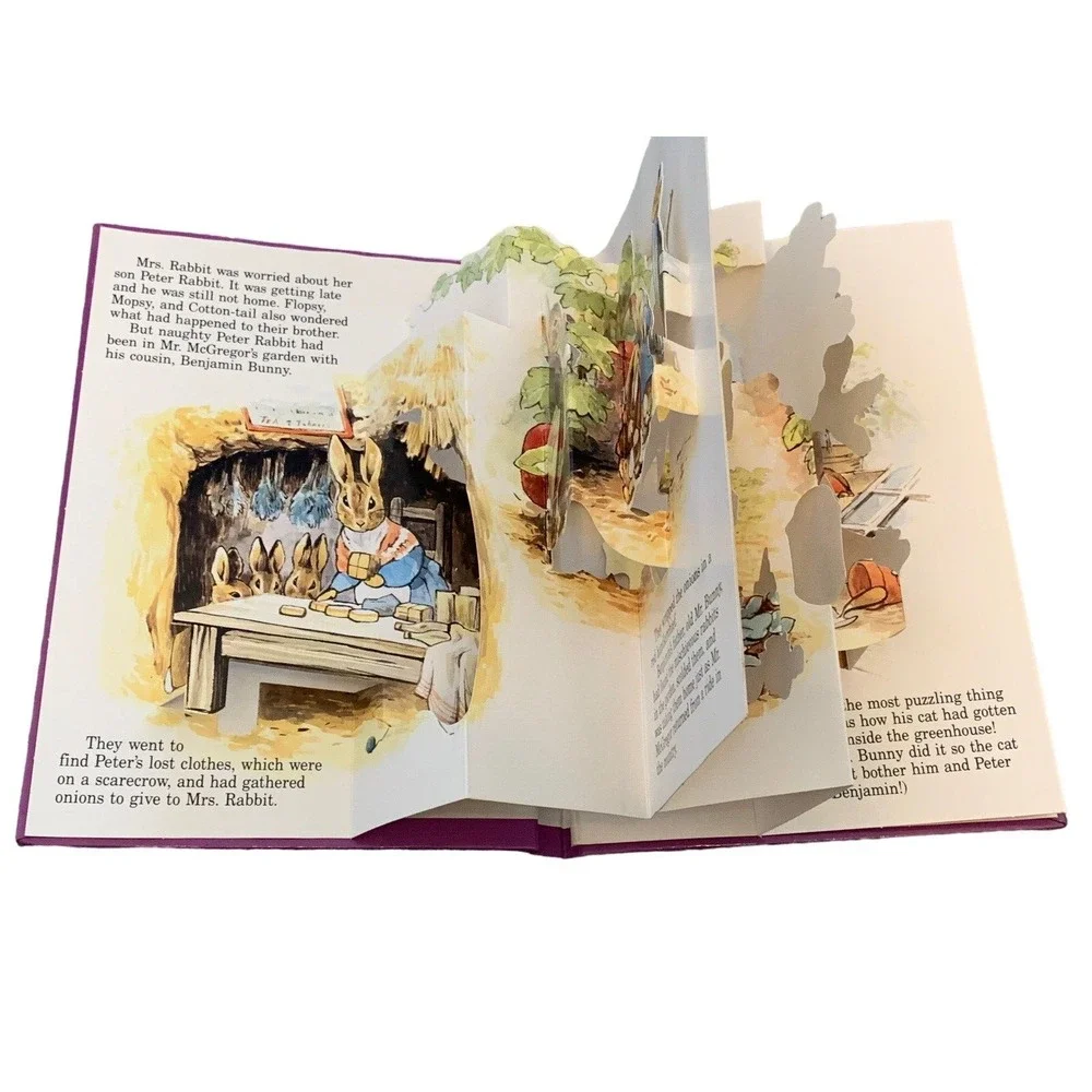 3 Peter‎ Rabbit A Pop-Up Book's Come's Home, Visits Peter Rabbit, Mr. McGregor's